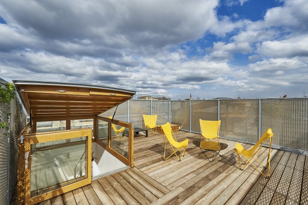 Un jardin sur le toit / Philippe Caumes pour S+M