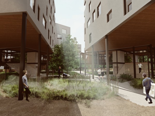 Espace public - Transitions / Jules MANSART & Boris DELAFOULHOUZE