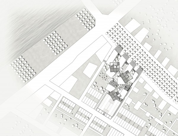 Plan Masse / Jules MANSART & Boris DELAFOULHOUZE