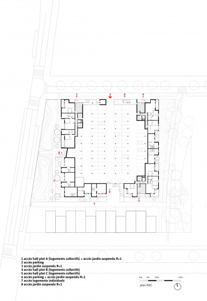 Plan rez de chaussée / 
