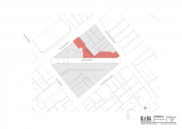 Plan masse / S+M Architectes