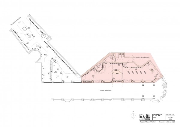 Plan RDC / S+M Architectes