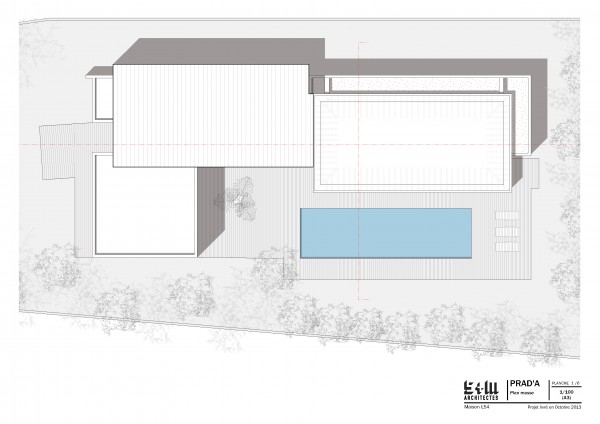 Plan masse / S+M Architectes