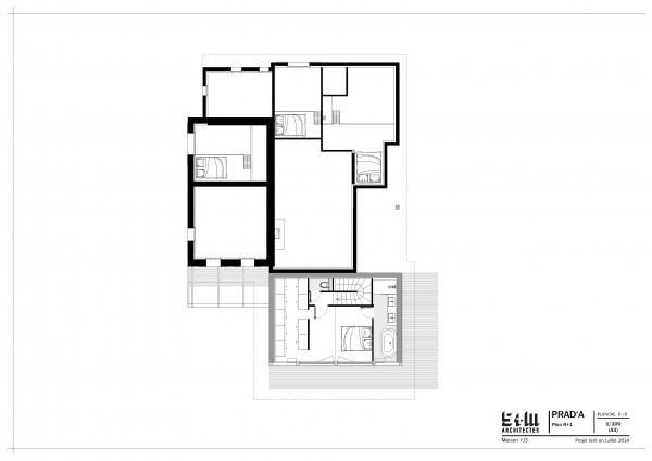 Plan R+1 / S+M Architectes