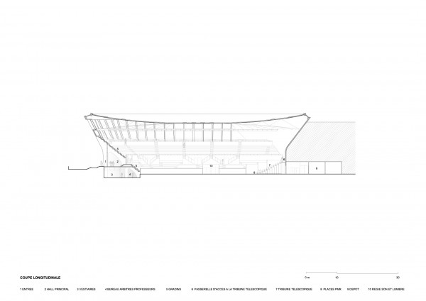 Coupe longitudinale /