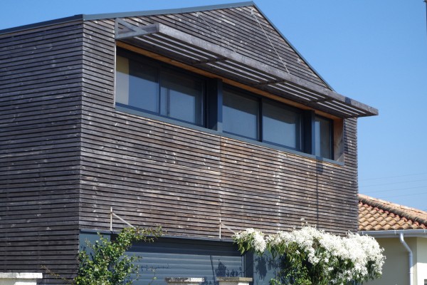Façade SUD, côté rue 1 / Aline Tomasetti architecte