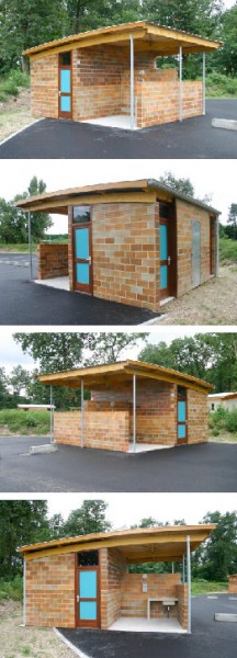 Existant - Bloc sanitaire / Aquitanis