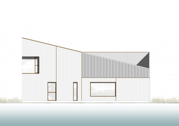Préfabrication et chantier propre : une maison transportable en conteneurs. / AL EE