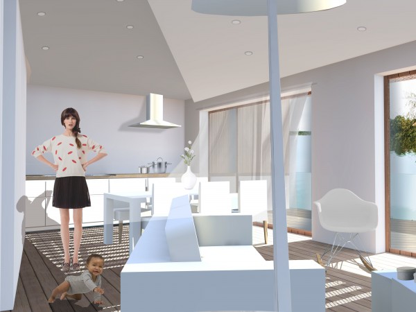 Continuité : interaction entre intérieur et extérieur. / AL EE