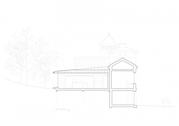 Coupe / Brachard de tourdonnet architectes