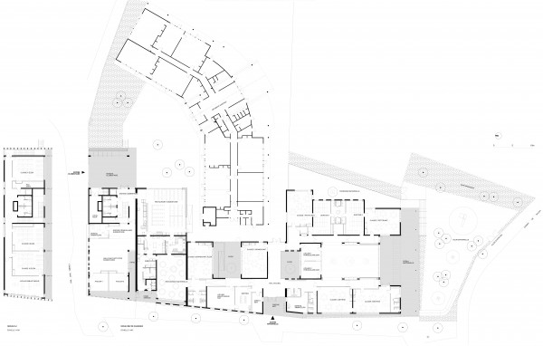 plan rez de chaussée et étage / agence ferron & monnereau