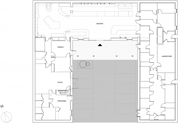 Plan de rez de chaussée /