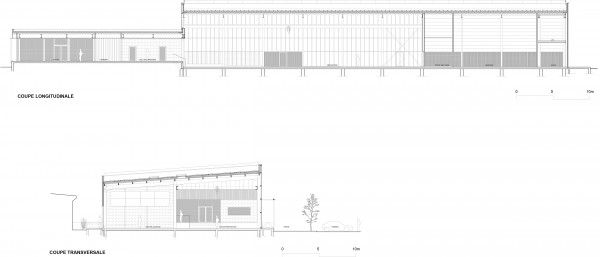coupes / agence d'architecture ferron & monnereau