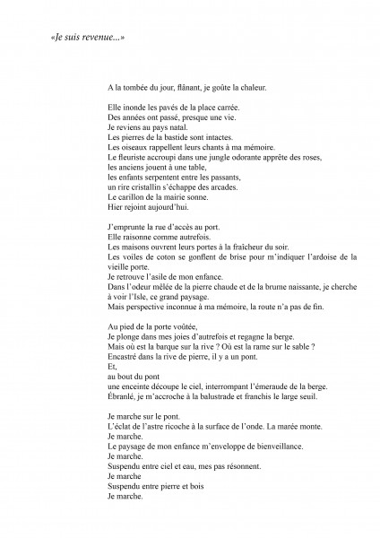 Le récit / NPMAPJ