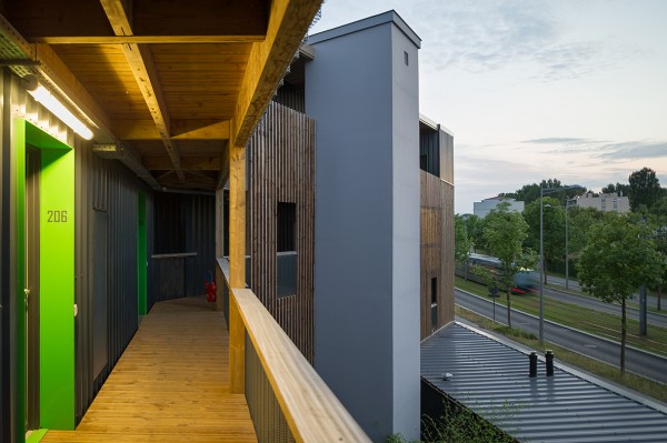 Peau de bois  / Clairefontaine [Mérignac] / © Jean-François TREMEGE