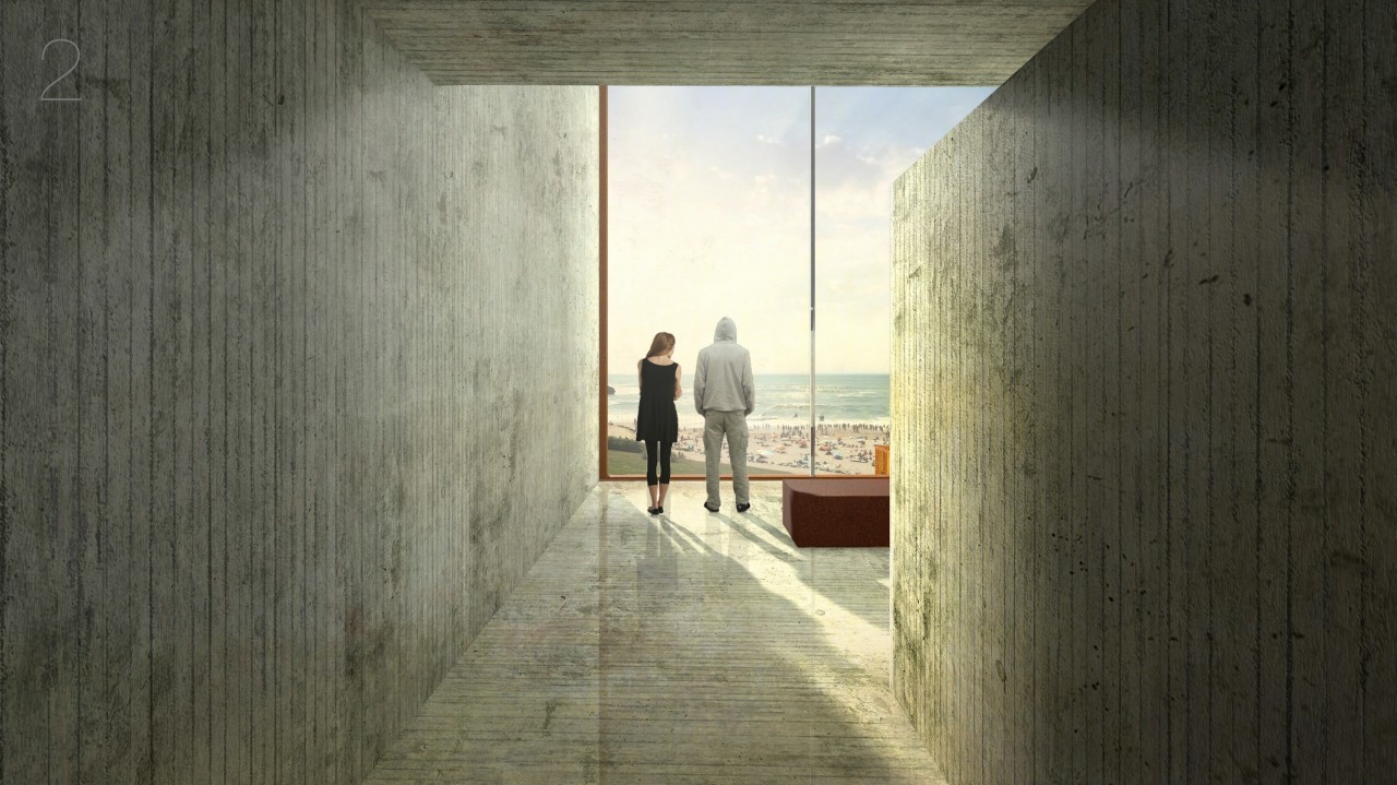 2 centre artistique / redécouverte du paysage / Thomas CARTIER / Pierre Augustin BOUCTON
