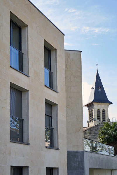 Façade Avenue Thiers / D. Lacharme photographe