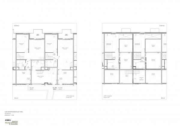 PLAN APPARTEMENT TYPE - 5 / ANMA / © ANMA