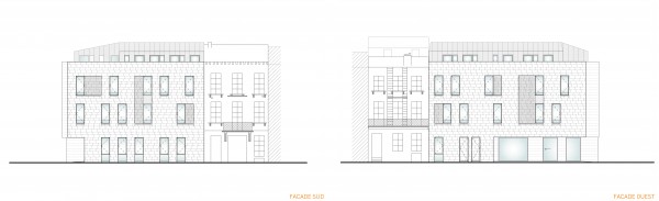Façades Sud et Ouest / Moon Safari