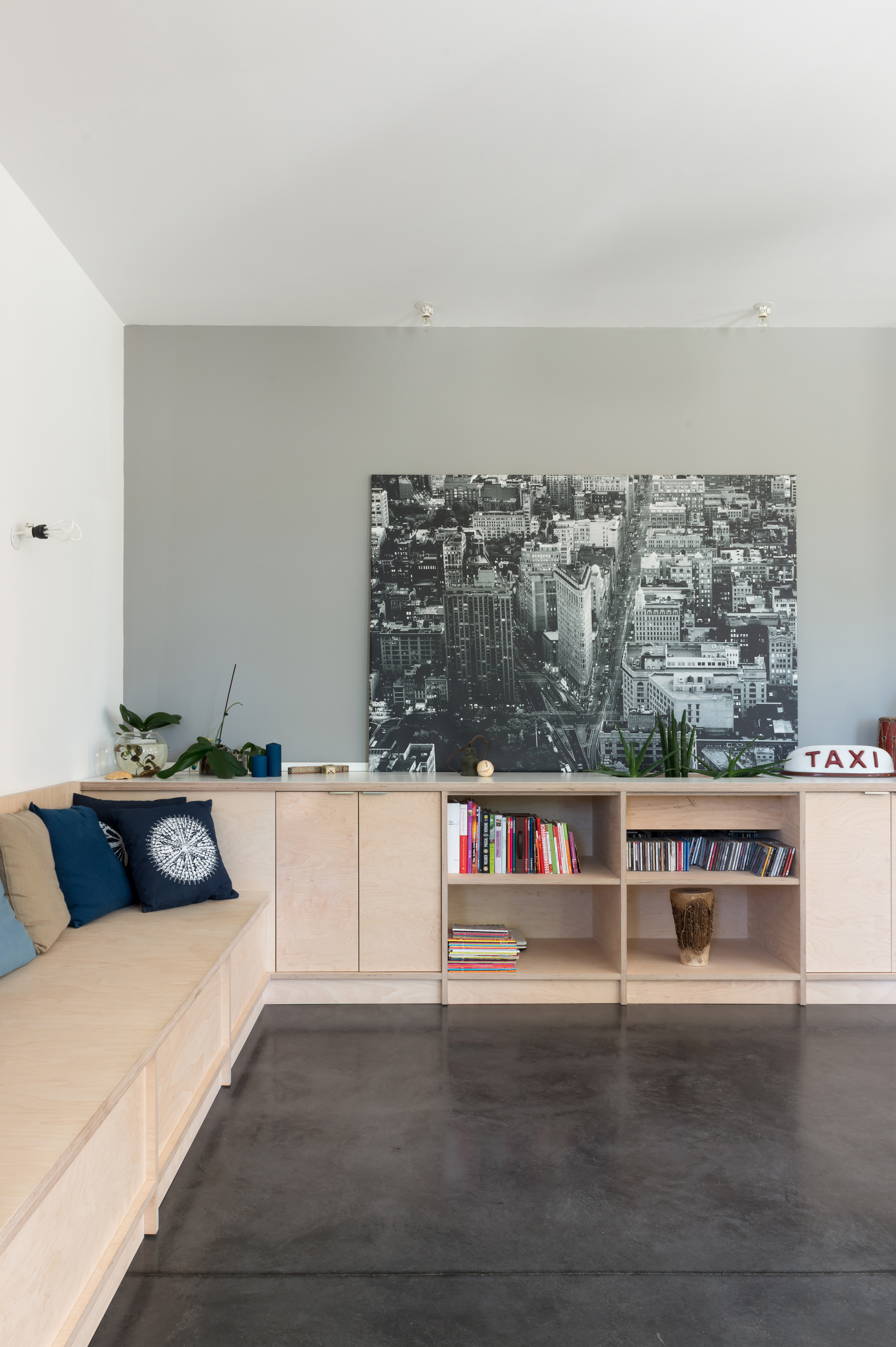 meuble ruban - banquette / Julien Fernandez