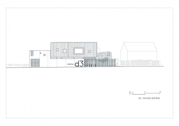 façade sur rue / Gayet-Roger architectes
