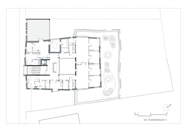 plan R+1 / Gayet-Roger architectes