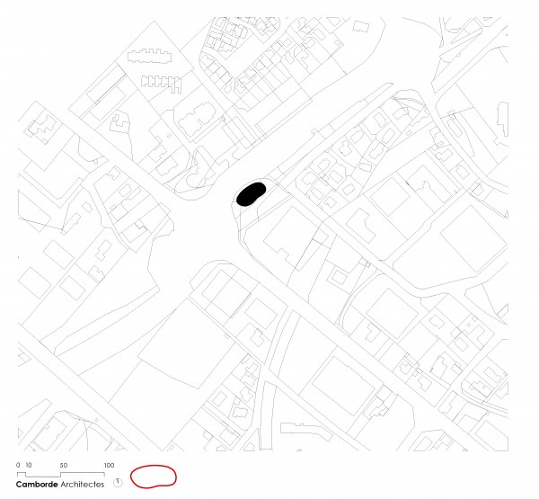 Plan de situation / Camborde Architectes