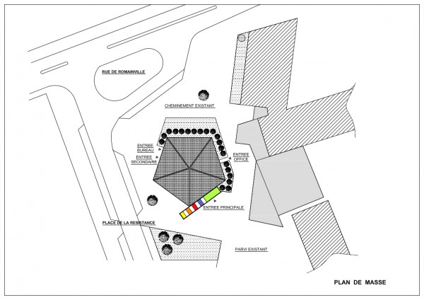 Plan masse / Cendrine Deville Jacquot