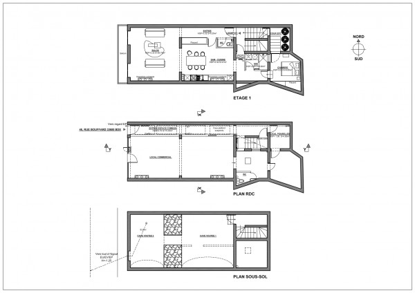 Plans Projet 01 / Cendrine Deville Jacquot