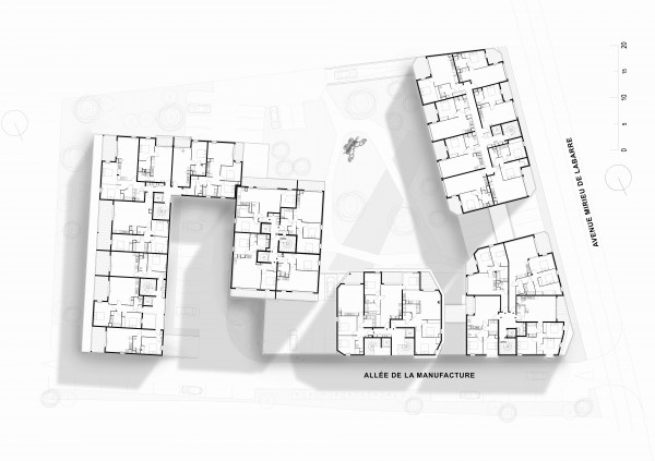 Plan R+2 / Bupa Architectures | La part des Anges