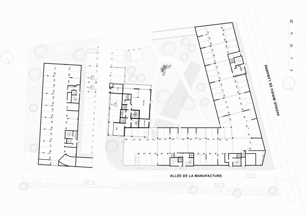 Plan RDC / Bupa Architectures | La part des Anges