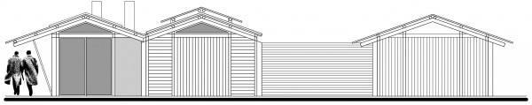 Façade Sud / Agence Latour-Salier
