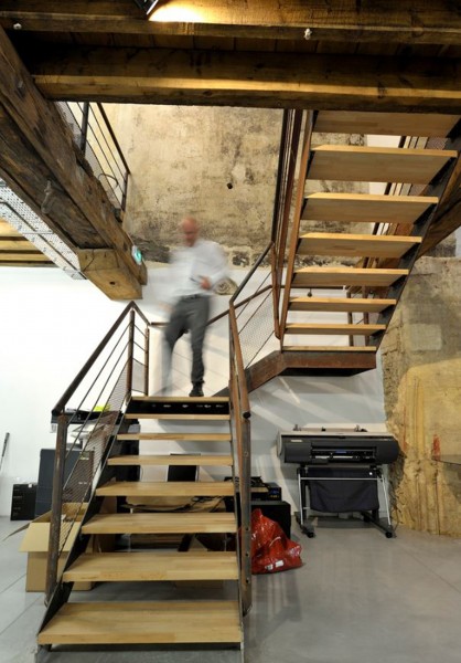 la compagnie hyperactive - escalier / a_traits architecture