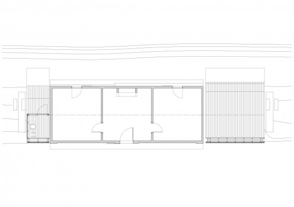 Plan de la maison de l'éclusier /