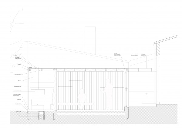 Coupe longitudinale / MOONWALKlocal