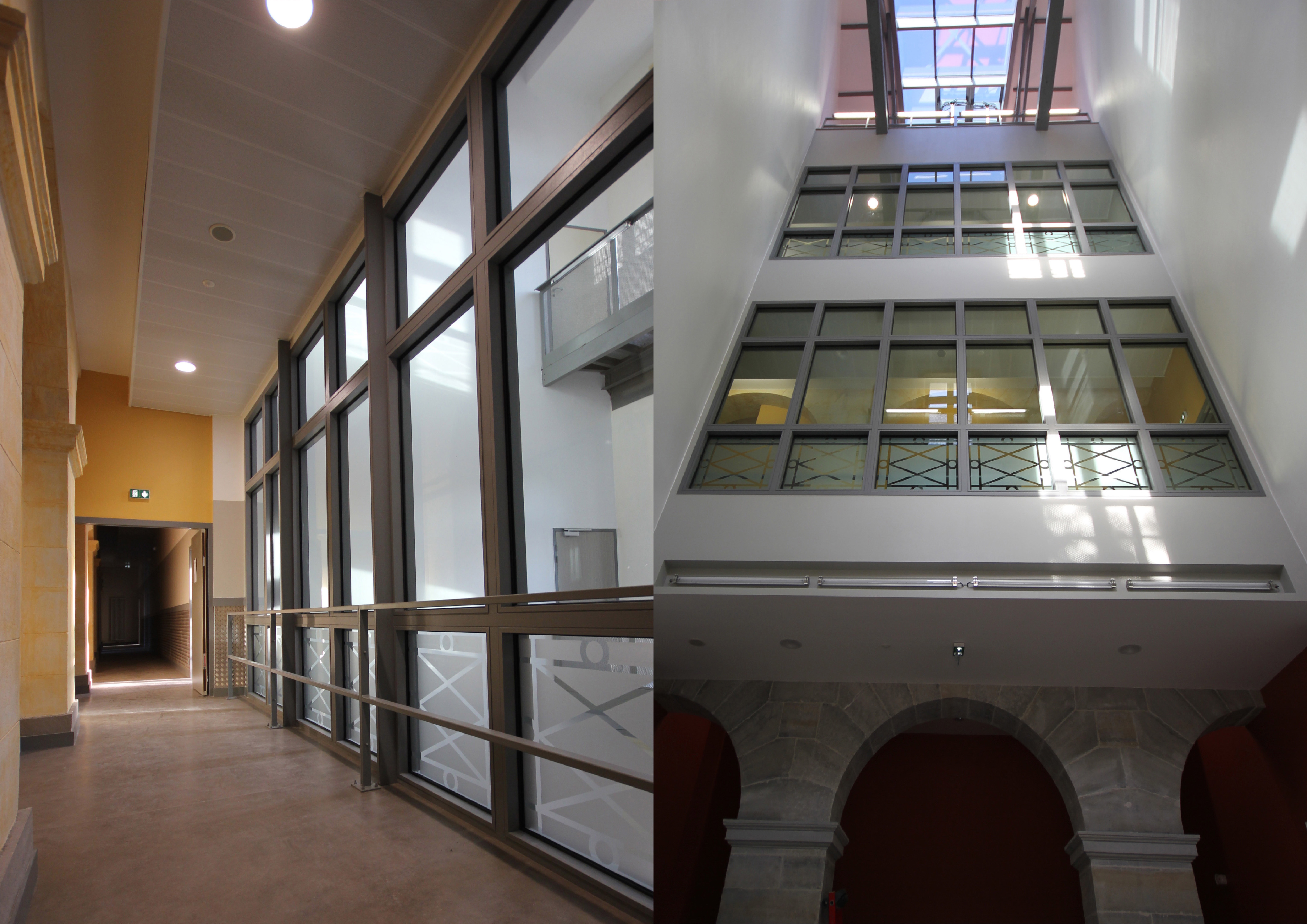 Circulation / hall d'entrée / Cabinet d'architecture MASSIE