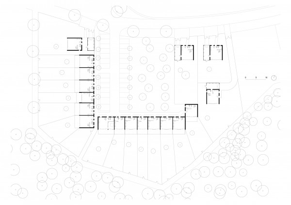 Plan d'ensemble rez-de-chaussée / Hoerner Ordonneau architectures
