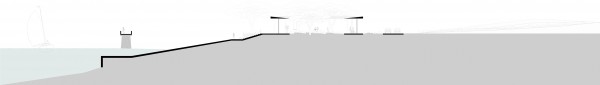 coupe sur la halle / 