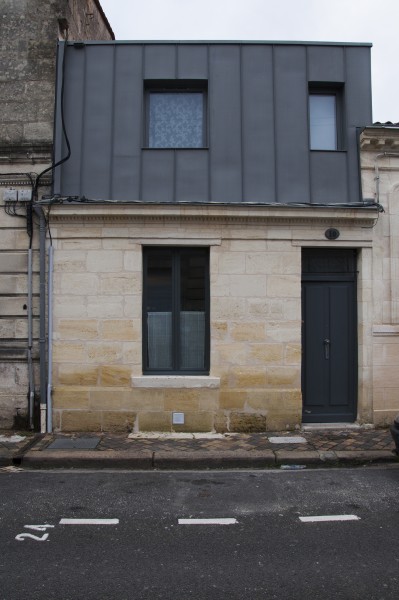 élévation sur rue / Camille Egreteaud