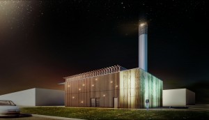 Scénographie lumineuse vue depuis le Quai de Paludate / N Richelet