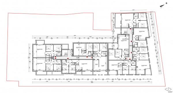 plan R+1 / Jean Dubrous Architecture