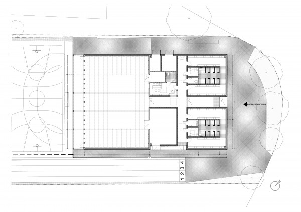 Plan rez de chaussée / lna