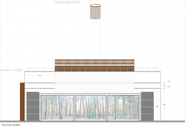 Façade Nord / Atelier Schweitzer Architectes