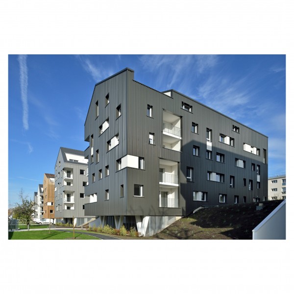 SANTILLANE - Façades sur Avenue de la Libération / POSITIF