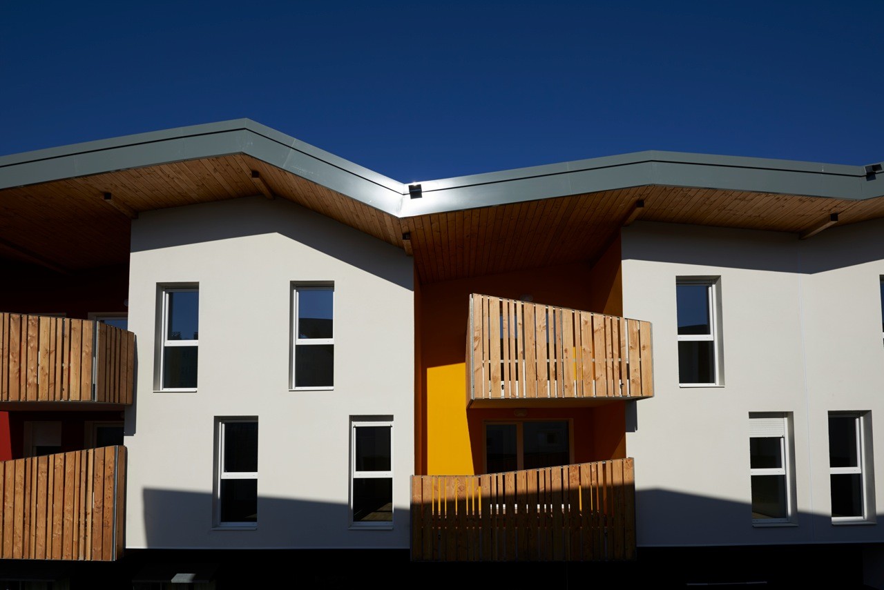 CIEL'O - façade partielle ouest / Denis Lacharme