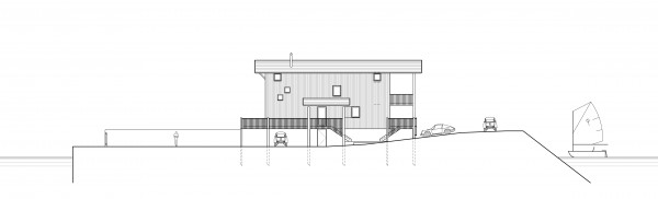 coupe paysagère / Bertrand Digneaux Architecte