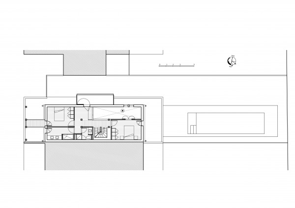 plan R+1 / Bertrand Digneaux Architecte