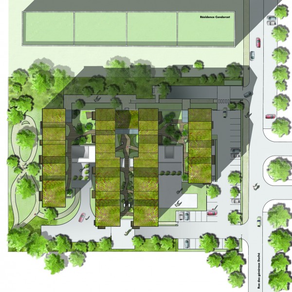 plan de masse / Teisseire & Touton