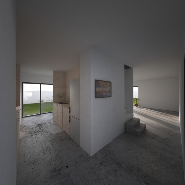 interieur sur cuisine (perspective) / 2pma