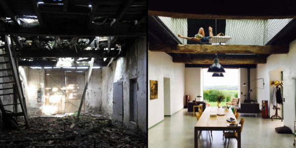 Ruine sur la colline / © collecif encore ) crédit photographique: Michel Bonvin